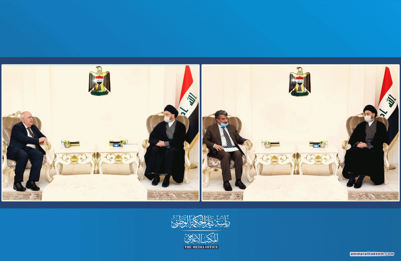 السيد عمار الحكيم يبحث مع سفيري الكويت والجزائر العلاقات الثنائية وتطورات المشهد السياسي