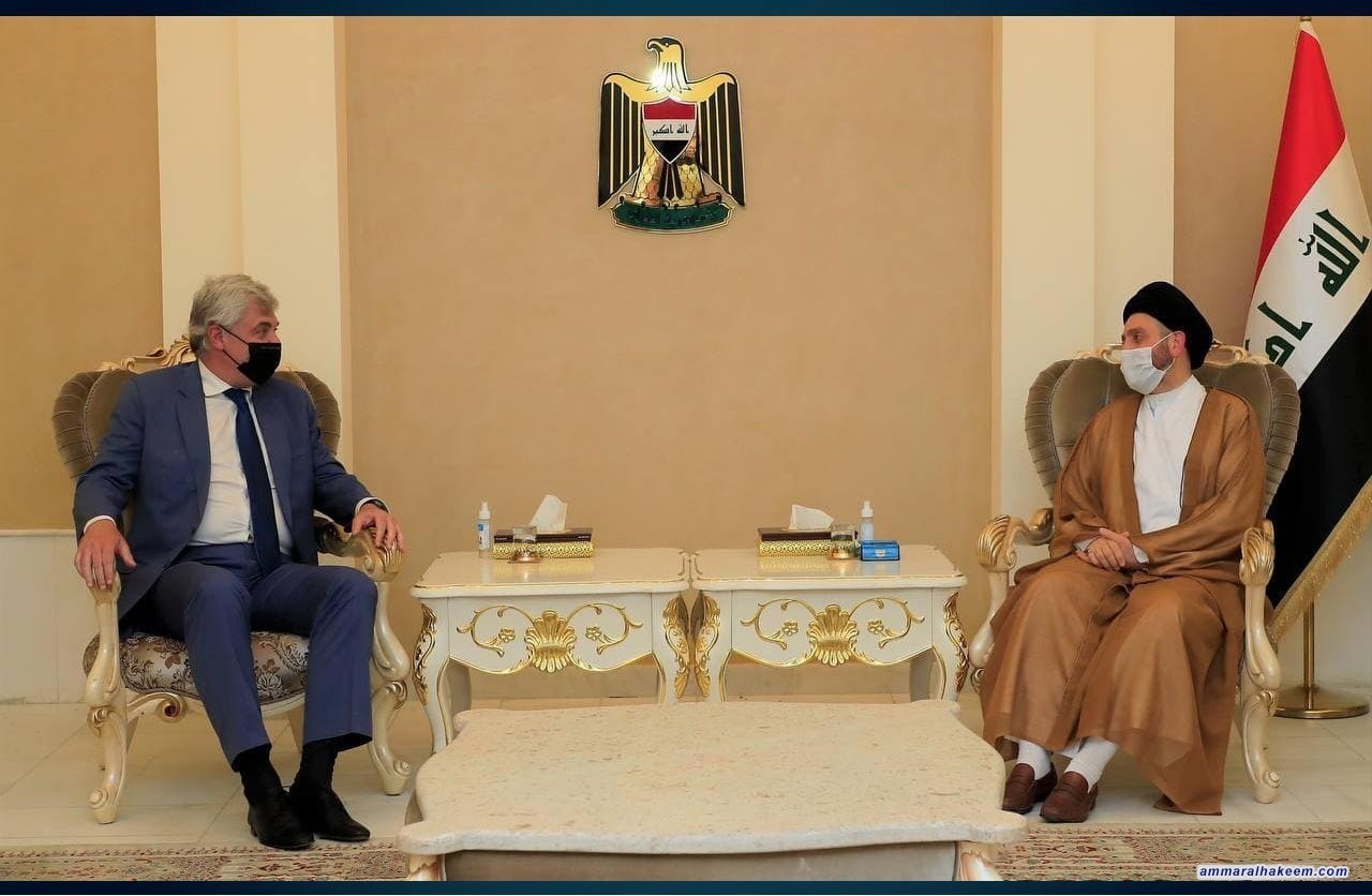 Sayyid Ammar Al-Hakeem Receives Russian Ambassador, looks Into Bilateral Relations Between The Countries