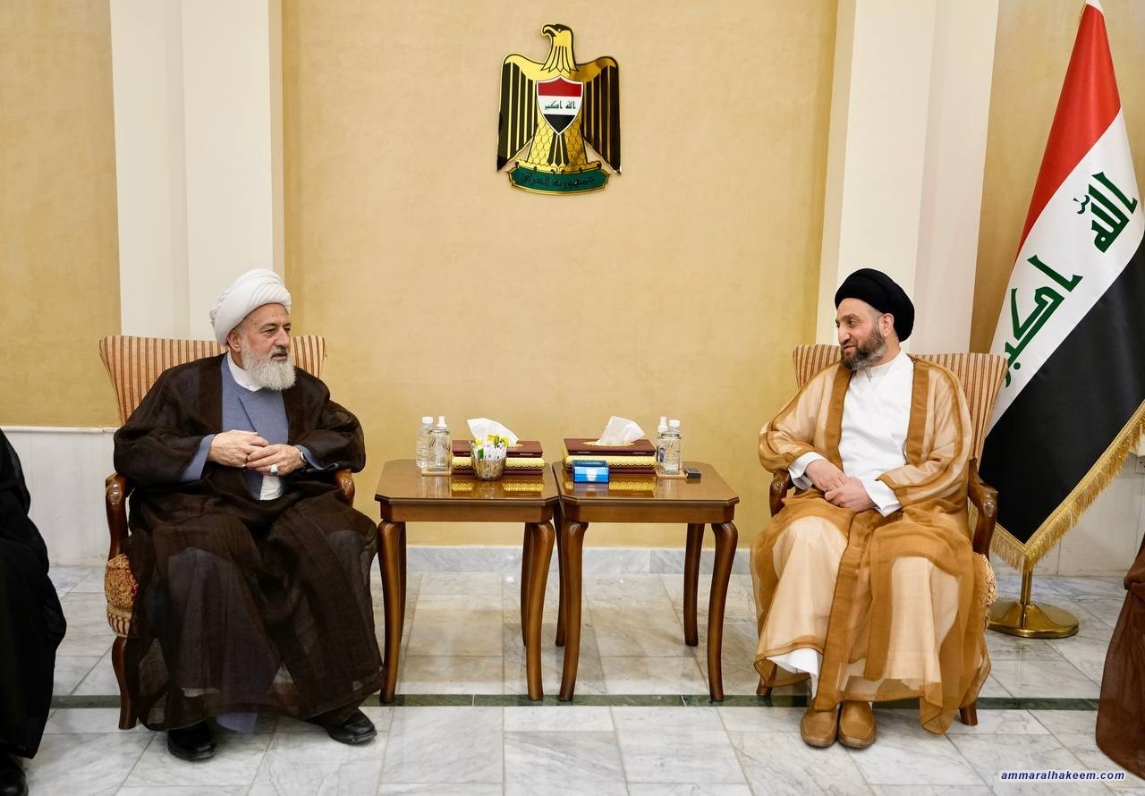 Sayyid Al-Hakeem to head of the Shiite Islamic Council in Lebanon: Our challenges are common and similar to the nature of the two brotherly countries and peoples