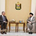 Sayyid Al-Hakeem to the Minister of Environment: The necessity to address desertification and make it a top priority