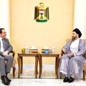 Sayyid Al-Hakeem meets British Ambassador, discusses political scene developments