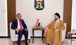 Sayyid Al-Hakeem Receives Al-Mayahi, Stresses Granting Local Government’s Constitutional Rights