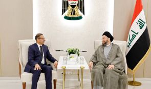Sayyid Al-Hakeem meets head of Al-Tajamou’ Al-Madnani for Reform