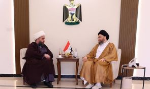 Sayyid Al-Hakeem Receives Sheikh Wa’il Al-Shimmeri