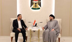 Sayyid Al-Hakeem Meets MP Hussein Mu’nis