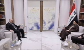 السيد الحكيم يؤكد خلال لقائه رئيس الجبهة التركمانية ضرورة حفظ تمثيل المكونات ويشدد على أهمية إدارة كركوك بوصفها عراقًا مصغرًا