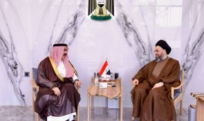 Sayyid Al-Hakeem Meets Sheikh Ahmed Abu Risha, Stresses Strengthening National Stability Through Informed Electoral Participation