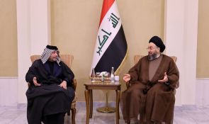 Sayyid Al-Hakeem Meets Al-Kut Fire Victims Families, Calls for Fair Compensation, Accountability, Measures to Prevent Future Tragedies