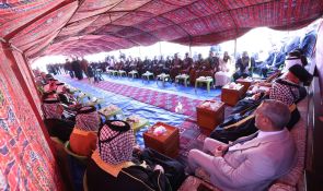 Sayyid Al-Hakeem Meets Basra Tribal Sheikhs, Dignitaries, Emphasizes Stability, Development