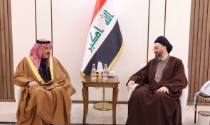 Sayyid Al-Hakeem Meets Suni Endowment President, Discusses National Updates, Religious Institutions Roles